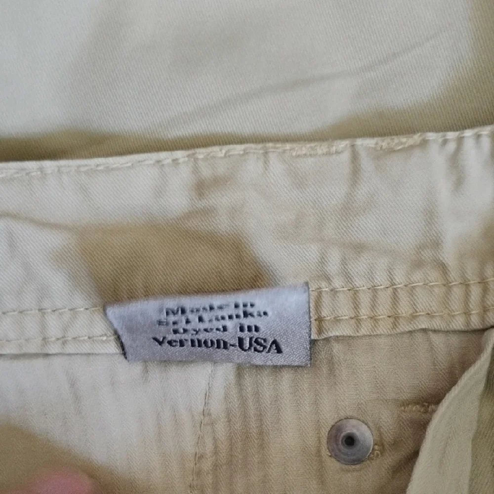 Paperbacks Tan Flat Front Shorts